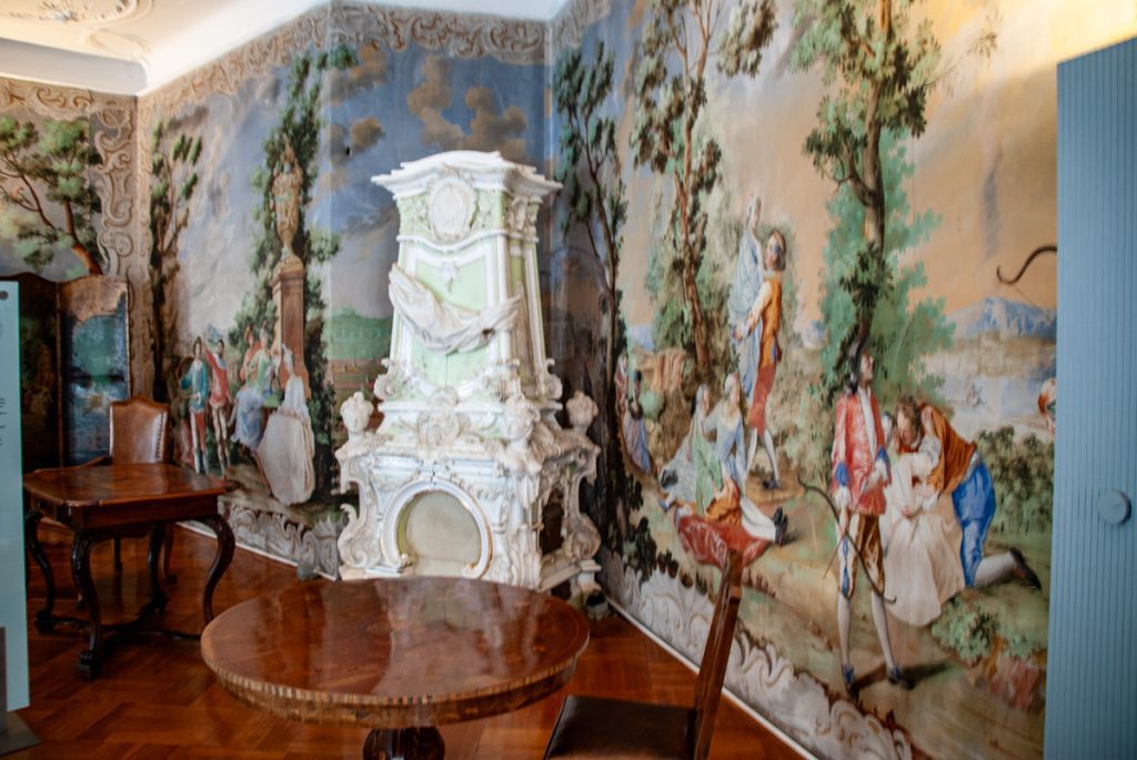 Castelul Ptuj soba sala interior