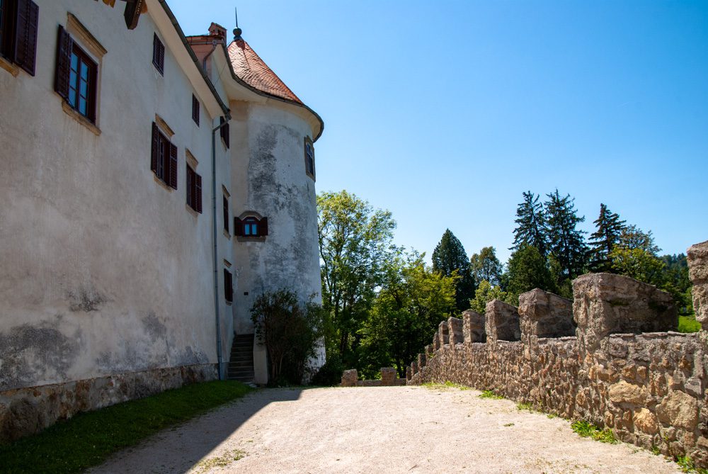 Castelul Velenje turn rotun