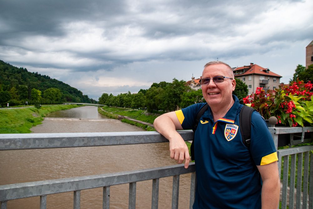 Podul peste Savinja - Most za Laško