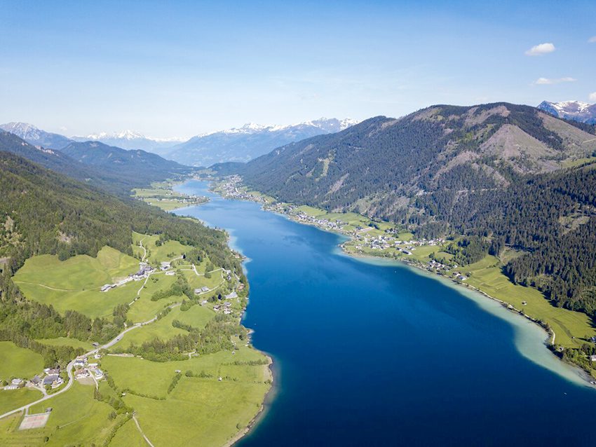 drumetii pe lacul weissensee