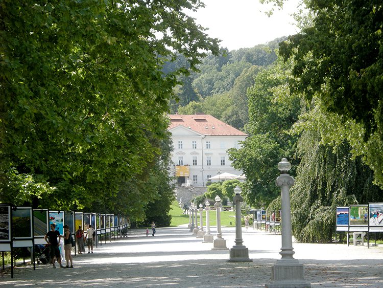 parcul Tivoli Ljubljana
