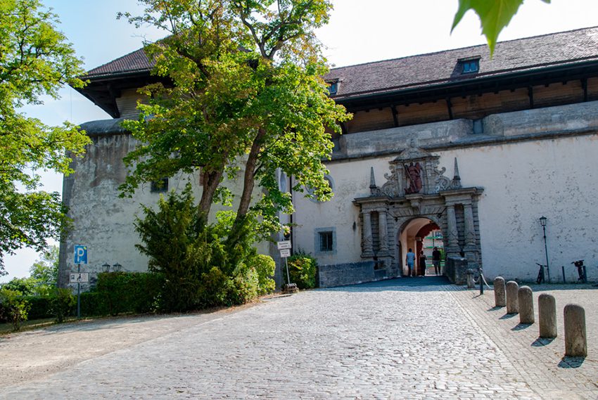 Intrarea cetatea Marienberg - Würtzburg