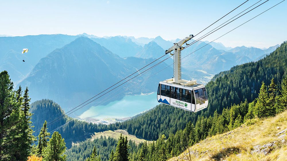 Rofan telecabina Lacul Achensee