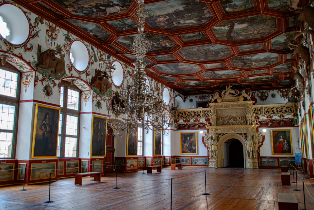 Weikersheim interiorul sala cavalerilor