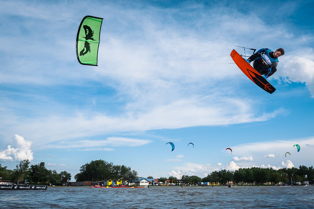 kitesurfing lacul neusiedl