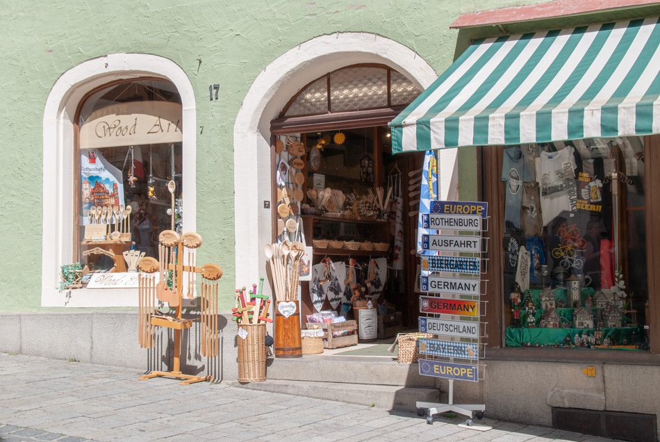 rothemburg ob der tauber obiecte din lemn facute manual